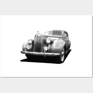 1940 Packard Club Coupe Posters and Art